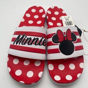 ADIDAS ADILETTE COMFORT RED/ WHITE # GW1060 US MEN'S SIZE 11